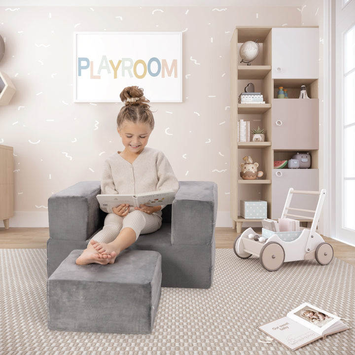 Kids Modular Single Sofa Chair Couch