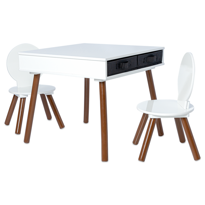 Kids Mid Century Modern Table and Chair Set