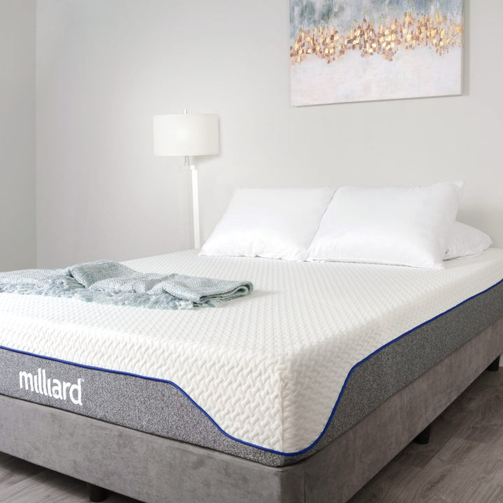 12 Inch Semi-Firm Memory Foam Mattress - Milliard Brands