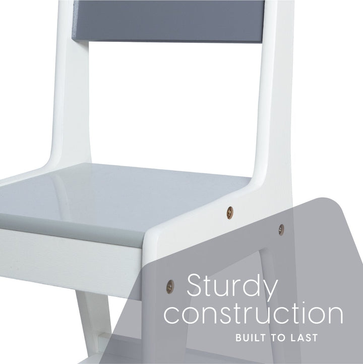 3-in-1 Kids Play Table and Chair Set with Storage - Milliard Brands