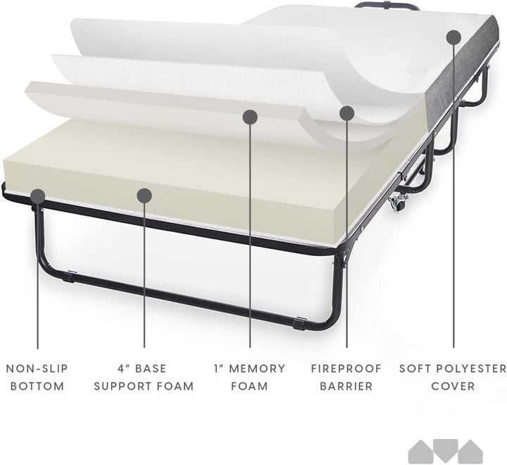 Diplomat Folding Bed - Milliard Brands