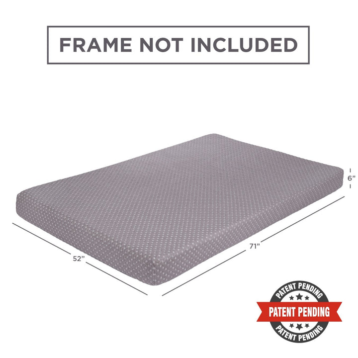 Full Size Memory Foam Futon Mattress - Milliard Brands
